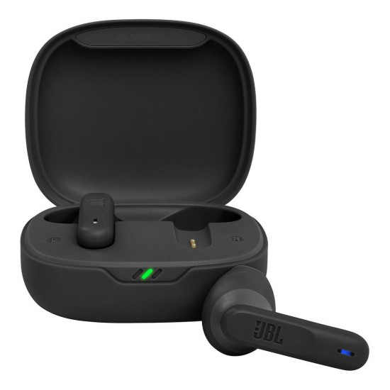 JBL Wave 300 Earbud Bluetooth Handsfree Ακουστικά με Αντοχή στον Ιδρώτα και Θήκη Φόρτισης Μαύρα
