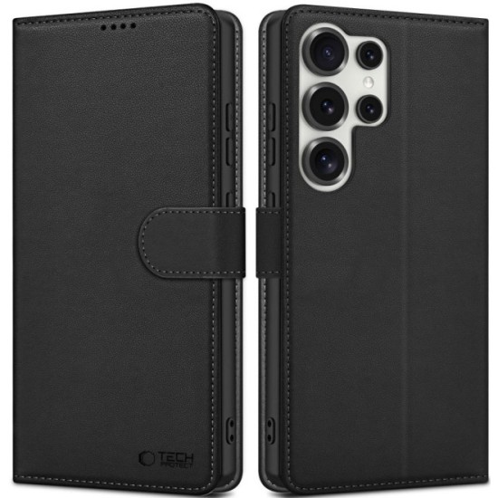  Θήκη Samsung Galaxy S25 Ultra Πορτοφόλι Black