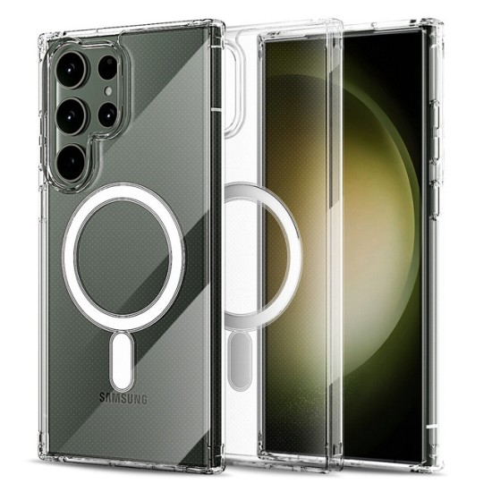 MAG SAFE CASE  S25 ULTRA ΔΙΑΦΑΝΗ
