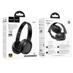 Hoco Charm W46 Ασύρματα Bluetooth Over Ear Ακουστικά με 20 ώρες Λειτουργίας Μαύρα Hoco Charm W46 Ασύρματα Bluetooth Over Ear Ακουστικά με 20 ώρες Λειτουργίας Μαύρα
