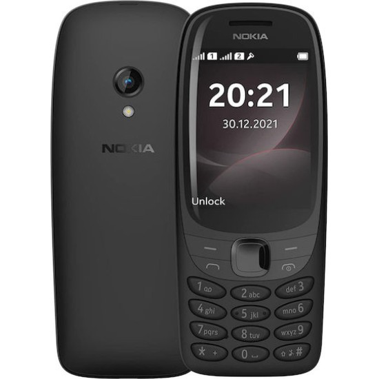 Nokia 6310 2021 Dual SIM Κινητό με Κουμπιά  Black