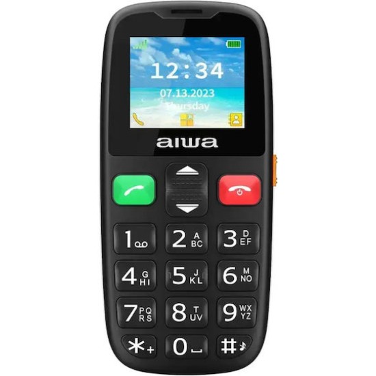 Aiwa FPH-S100-4G Dual SIM Κινητό με Κουμπιά Μαύρο Aiwa FPH-S100-4G Dual SIM Κινητό με Κουμπιά Μαύρο