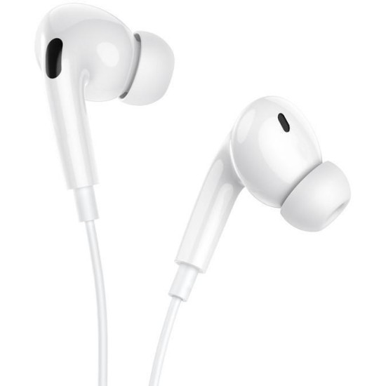 Hoco DM48 In-ear Handsfree Ακουστικά με Βύσμα Lightning Λευκό Hoco DM48 In-ear Handsfree Ακουστικά με Βύσμα Lightning Λευκό