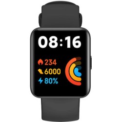 Xiaomi Redmi Watch 2 Lite 42mm Αδιάβροχο με Παλμογράφο (Μαύρο)