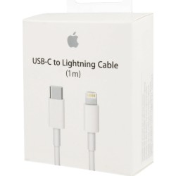 Apple Regular USB 2.0 Cable USB-C male - Lightning Λευκό 1m (MQGJ2ZM/A) Apple Regular USB 2.0 Cable USB-C male - Lightning Λευκό 1m (MQGJ2ZM/A)