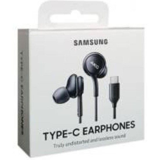 Samsung EO-IC100 Retail In-ear Handsfree Ακουστικά με Βύσμα USB-C Μαύρο