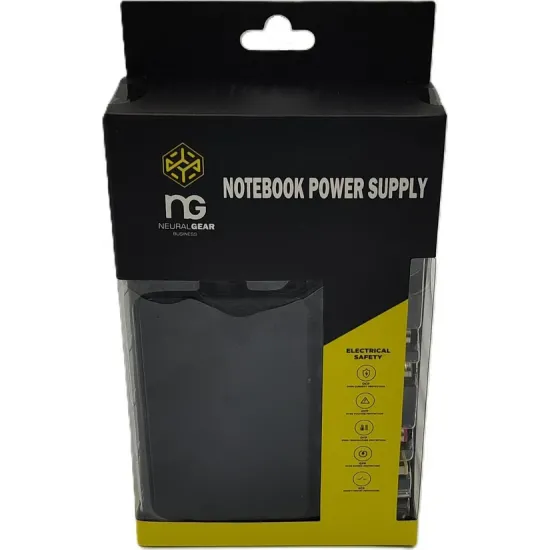 NG Φορτιστής Laptop 90W 20V με Ενσωματωμένο Καλώδιο Τροφοδοσίας 78-0090SLIM