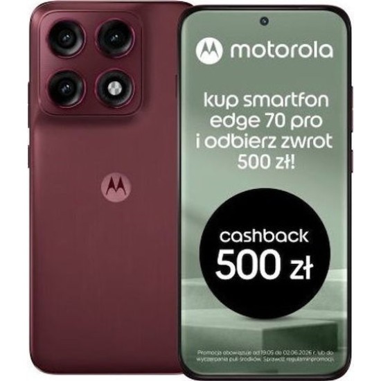 Motorola Edge 70 Pro 5G (8/256GB) Zinfandel Motorola Edge 70 Pro 5G (8/256GB) Zinfandel