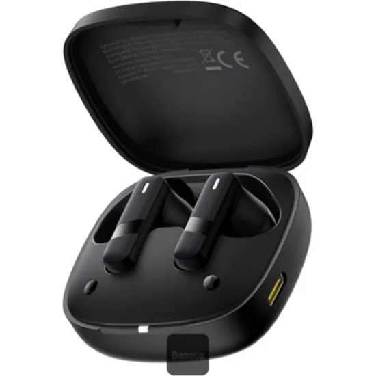 Baseus Bowie E20 Ακουστικά Bluetooth In Ear Ανθεκτικά στο Νερό Black