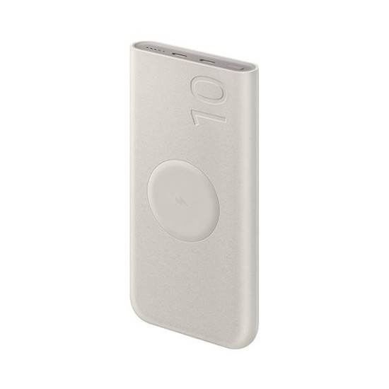 Samsung Ασύρματος Φορτιστής & Powerbank  10000mAh 25W Λευκό