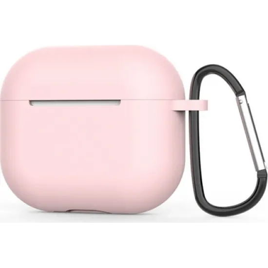 Airpods 4 case  pink  with hook