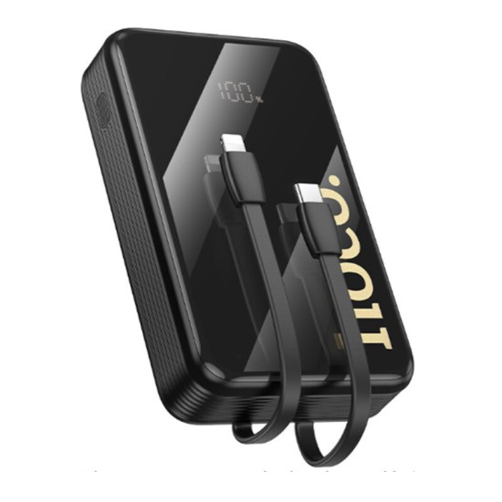 Hoco Q37A Graceful Power Bank 20000mAh 22.5W με Θύρα USB-A και Θύρα USB-C Μαύρο Hoco Q37A Graceful Power Bank 20000mAh 22.5W με Θύρα USB-A και Θύρα USB-C Μαύρο