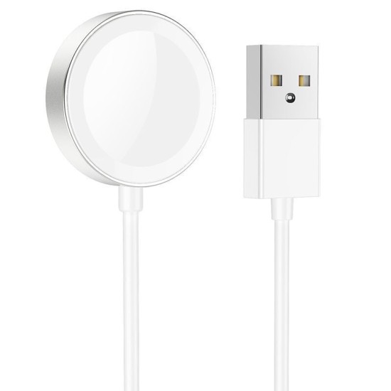 Hoco USB Wireless Charger CW39 Φορτιστής για Apple Watch Λευκός Hoco USB Wireless Charger CW39 Φορτιστής για Apple Watch Λευκός