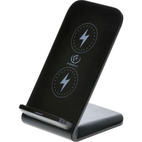 Rebeltec Wireless Charging Pad (Qi) Μαύρο (W200 10W)