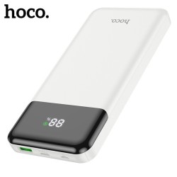 Hoco J102 Power Bank 10000mAh 20W Λευκό/Μαύρο