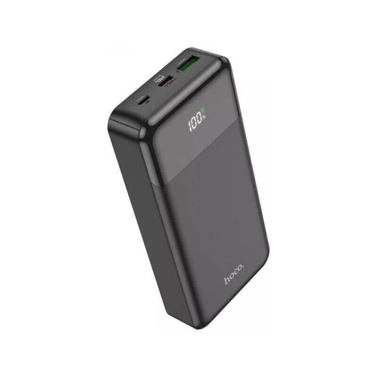 Hoco J102A Power Bank 20000mAh 20W Μαύρο Hoco J102A Power Bank 20000mAh 20W Μαύρο