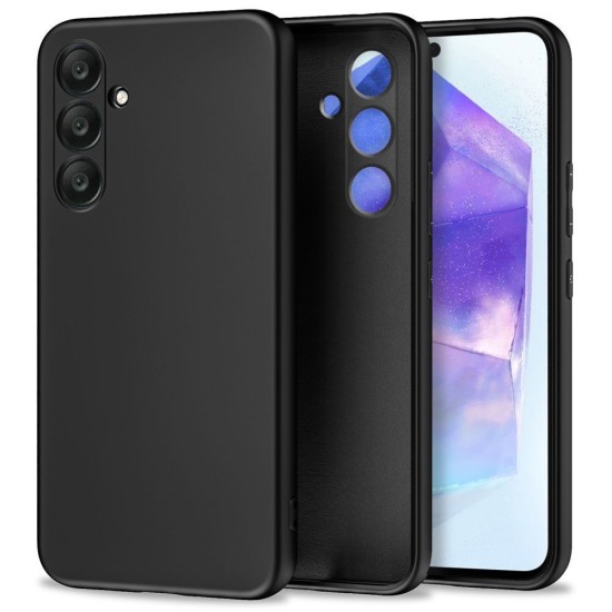 Silicone Black Case for Samsung Galaxy A55