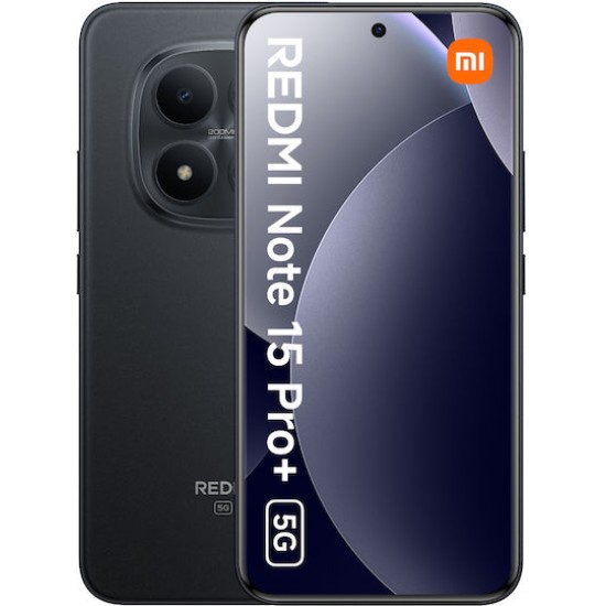 Xiaomi Redmi Note 15 Pro+ 5G NFC Dual SIM (8/256GB) Black Xiaomi Redmi Note 15 Pro+ 5G NFC Dual SIM (8/256GB) Black