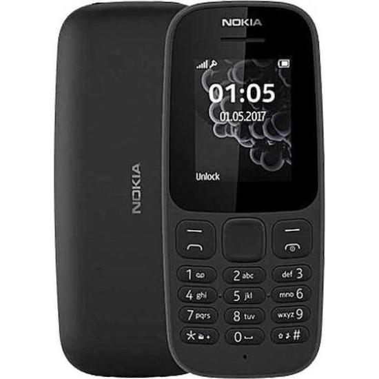 Nokia 105 (2019) Dual SIM Black