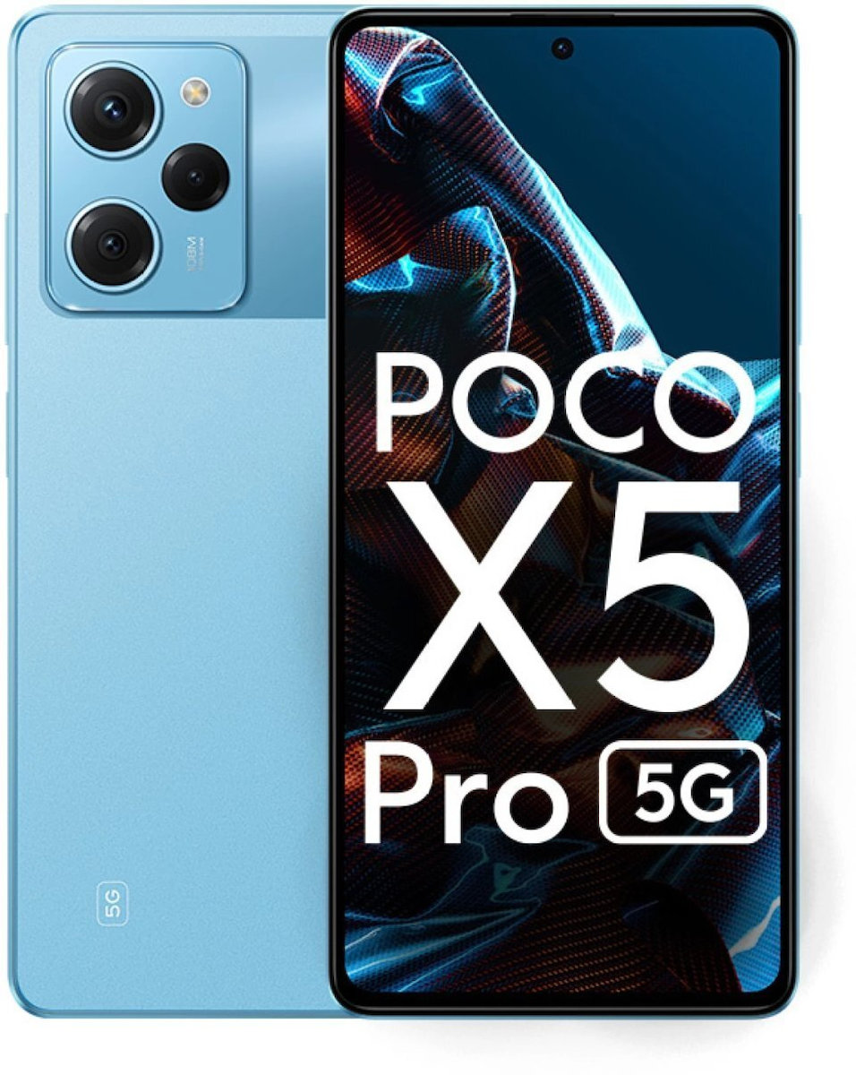 Xiaomi Poco X5 Pro 5G Dual SIM (8GB/256GB) Μπλε EU (ΔΩΡΟ ΤΖΑΜΑΚΙ